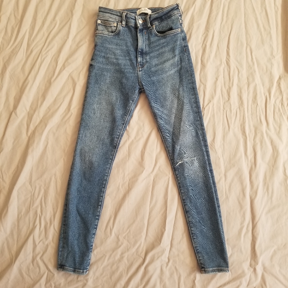 Zara Premium Collection High Waisted Skinny Pant